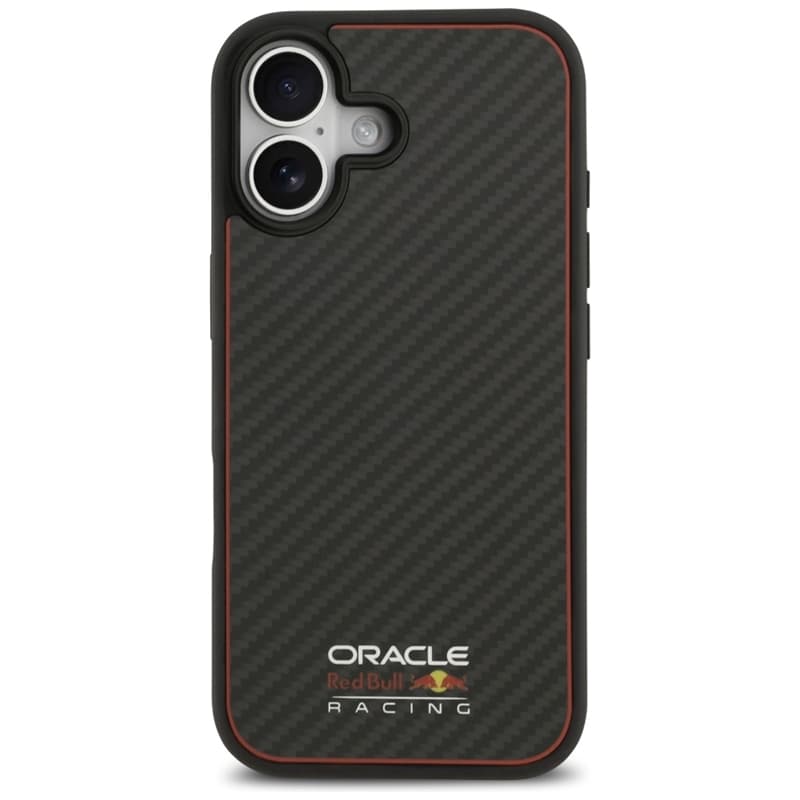 Red Bull Kevlar Logo Matt MagSafe - iPhone 17 Case (Black) 3