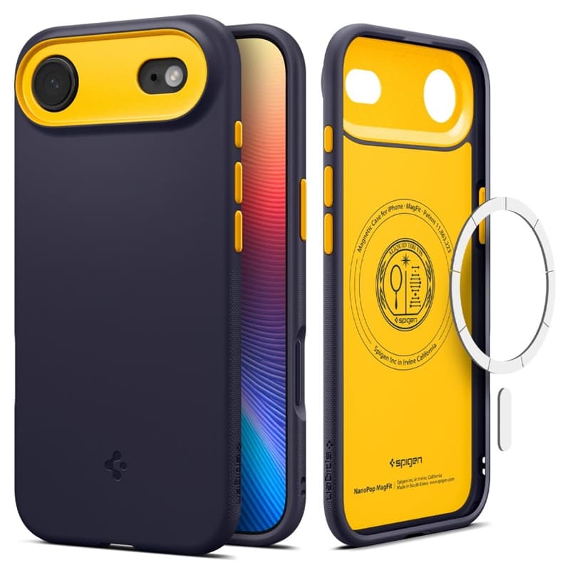 Spigen Nano Pop Mag MagSafe - Case for iPhone Air (Blueberry Navy)