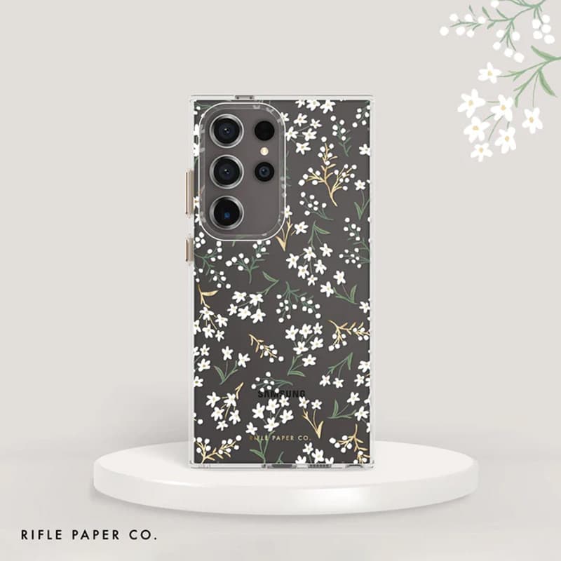 Rifle Paper Clear - Case for Samsung Galaxy S24 Ultra (Petite Fleurs) 8
