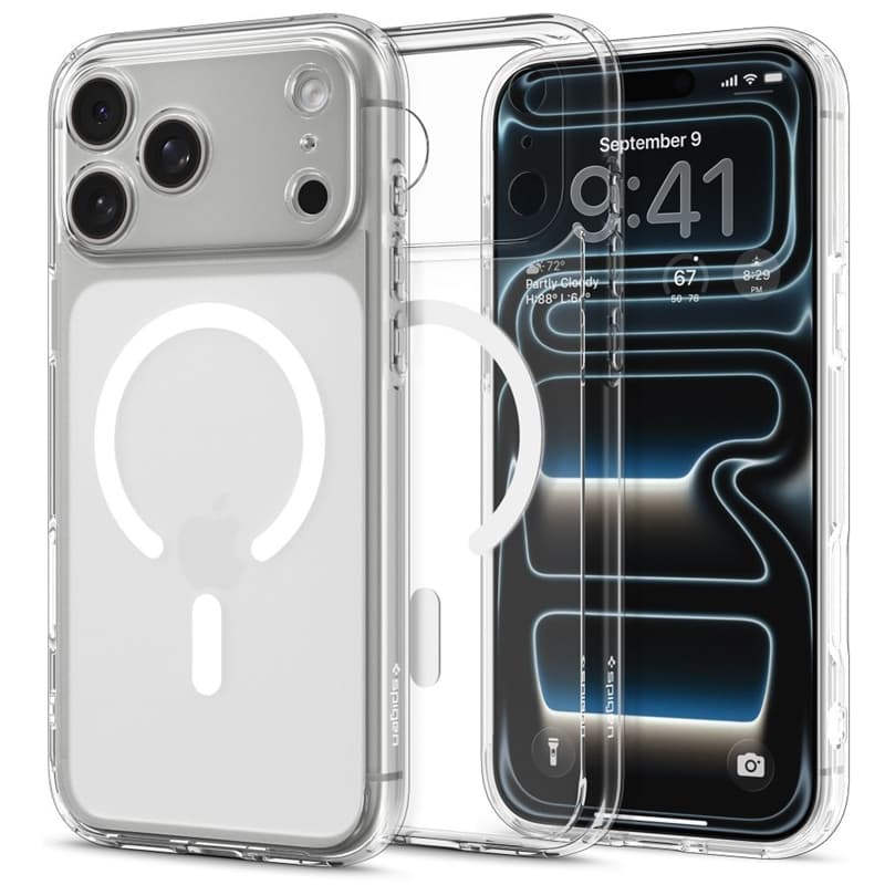 Spigen Ultra Hybrid Mag MagSafe - Case for iPhone 17 Pro (Frost White) 2