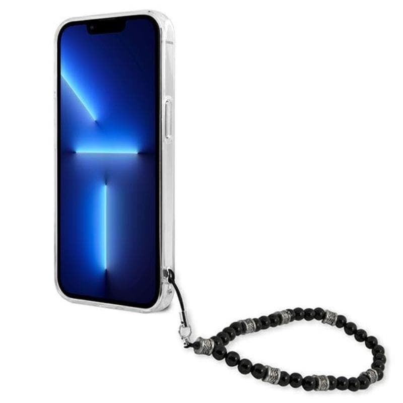 Guess Black Pearl Strap - Case iPhone 15 / 14 / 13 (Clear) 5