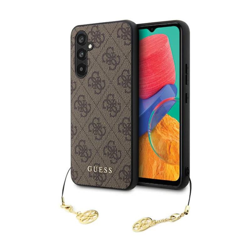 Guess 4G Charms Collection - Samsung Galaxy S23 FE Case (brown) 1