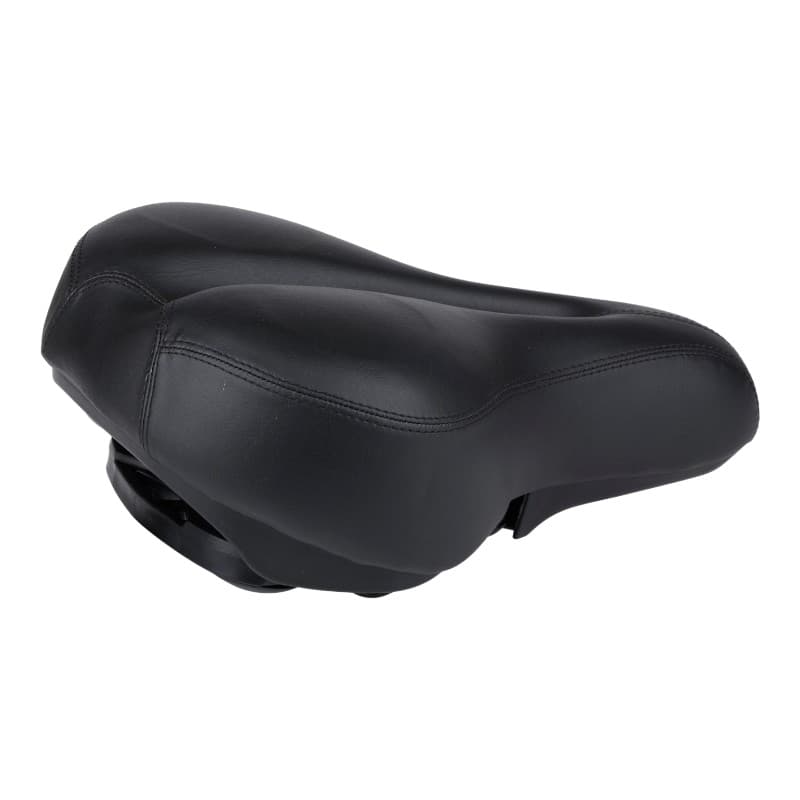 Dunlop - Gel bicycle saddle, ergonomic, wide, tourist/city, 28x21 cm 2
