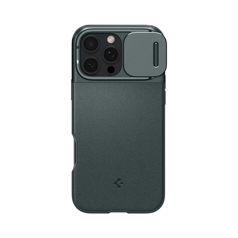 Spigen Optik Armor Mag MagSafe - Case for iPhone 16 Pro Max (Abyss Green) 2