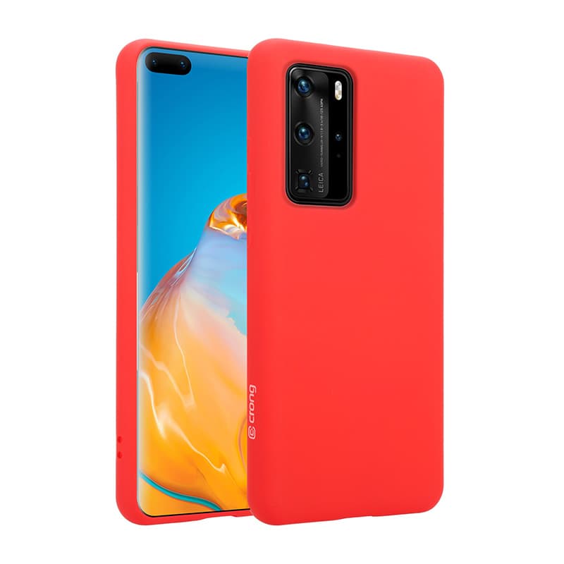 Crong Color Cover - Huawei P40 Pro Case (Red) 4
