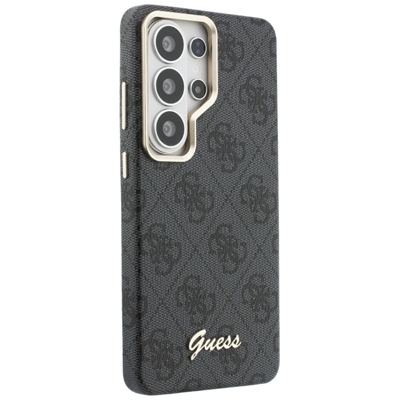 Guess 4G Script MagSafe - Samsung Galaxy S26 Ultra Case (Black) 4