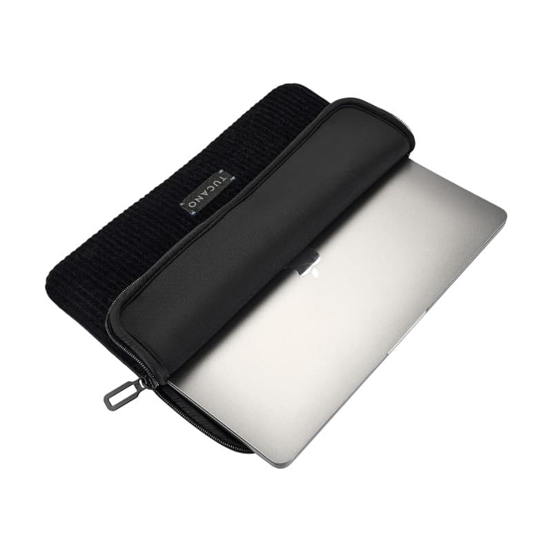 TUCANO Velluto 2 - Case MacBook Air 13" (M5/M4/M3/M2/M1/2026-2018) / Pro 13" / Laptop 12" (black) 7