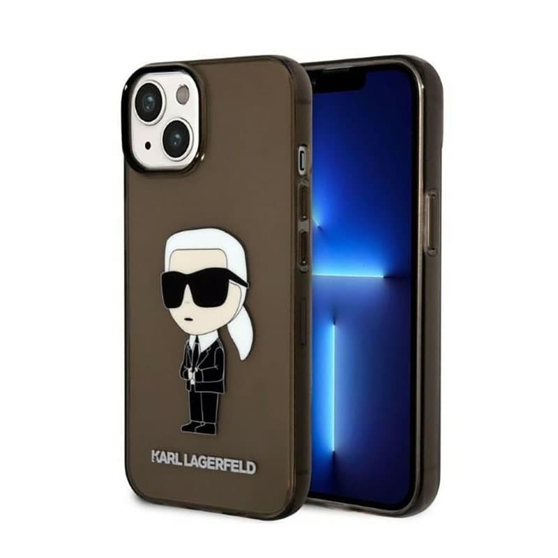 Karl Lagerfeld IML NFT Ikonik - Case for iPhone 14 Plus (Black) 1