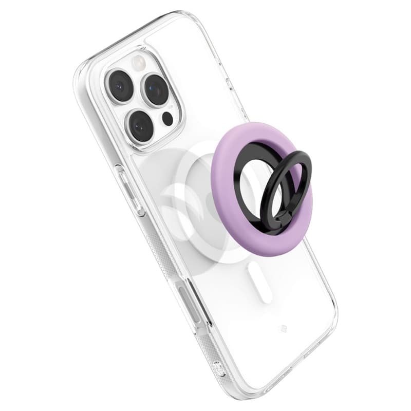 Spigen Nano Pop MagSafe Phone Ring - Finger holder with stand function (Grape Purple) 6
