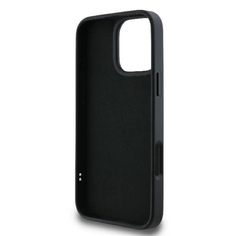 Karl Lagerfeld 3D Rubber Bicolor Signature - Case for iPhone 16 Pro (black) 7