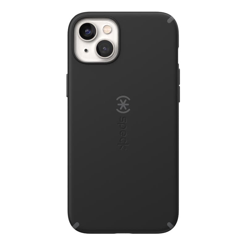 Speck CandyShell Pro + MagSafe - iPhone 14 Plus Case with MICROBAN Coating (Black / Slate Grey) 7
