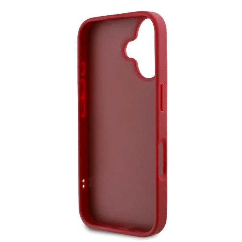 Karl Lagerfeld Quilted Signature - Case for iPhone 16 (red) 7