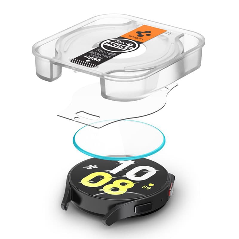Spigen GLAS.TR EZ FIT 2-Pack - Tempered glass for Samsung Galaxy Watch 6 44 mm (2 pcs) 2