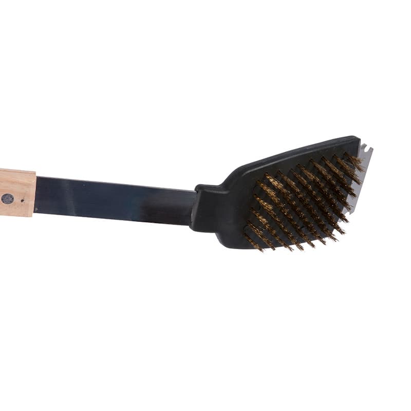 BBQ - grill cleaning brush 2 in 1 brush plus scraper 7