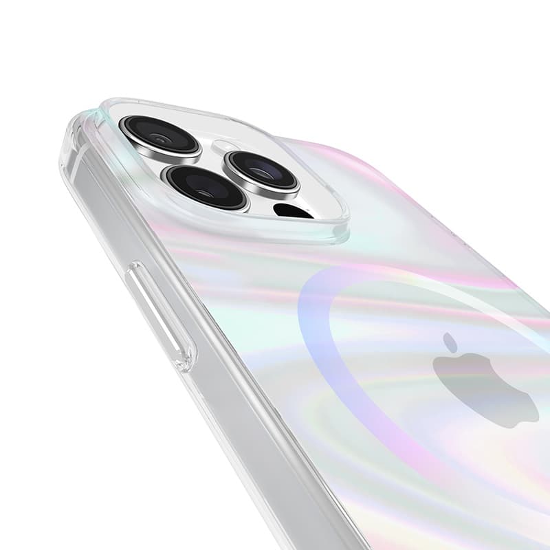 Case-Mate Soap Bubble MagSafe - Case for iPhone 16 Pro Max (Iridescent) 8