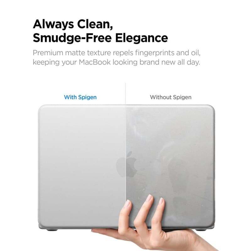 Spigen AirSkin - MacBook Neo Case (Frost Clear) 8