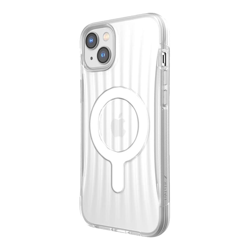 X-Doria Raptic Clutch MagSafe - Biodegradable case for iPhone 14 Plus (Drop-Tested 3m) (Clear)