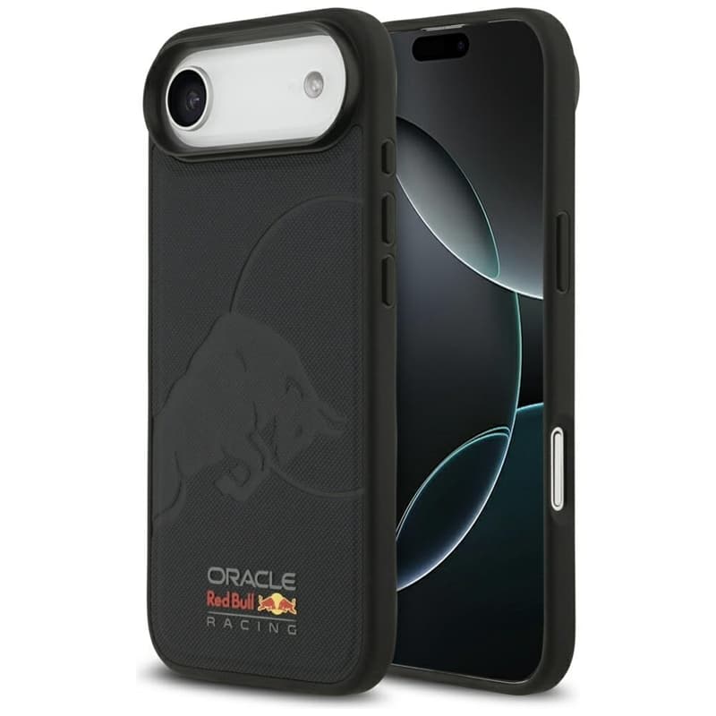 Red Bull Meshed Debossed Bull MagSafe - iPhone Air Case (Navy Blue)