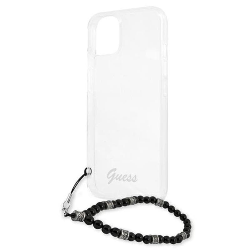 Guess Black Pearl Strap - Case iPhone 13 Mini (Clear) 6