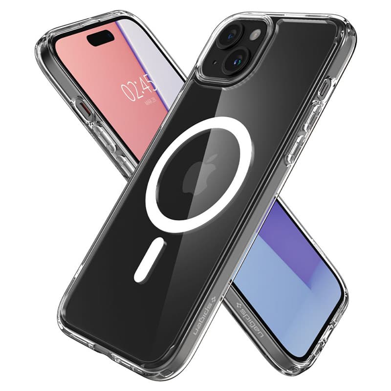 Spigen Ultra Hybrid MagSafe - Case for iPhone 15 (White) 6