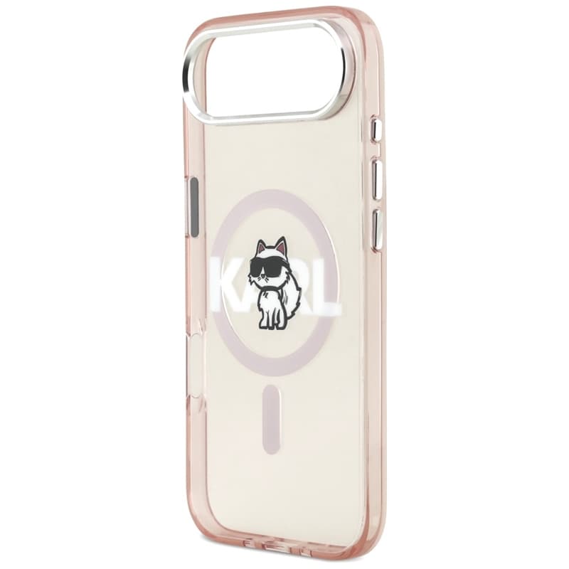 Karl Lagerfeld IML Choupette Sketch Logo MagSafe - Case iPhone Air (pink) 6