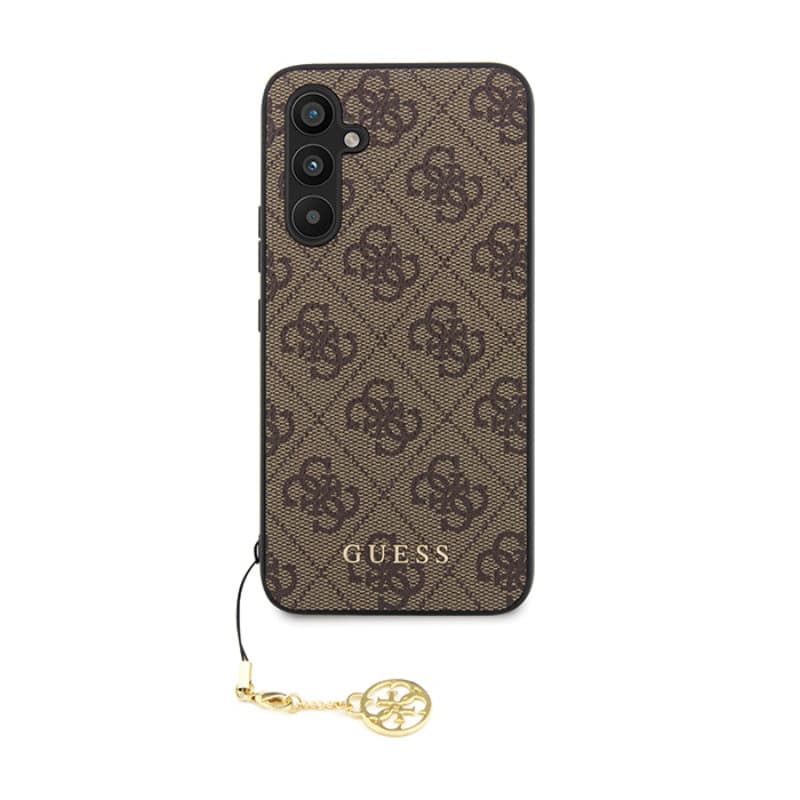 Guess 4G Charms Collection - Samsung Galaxy S23 FE Case (brown) 3