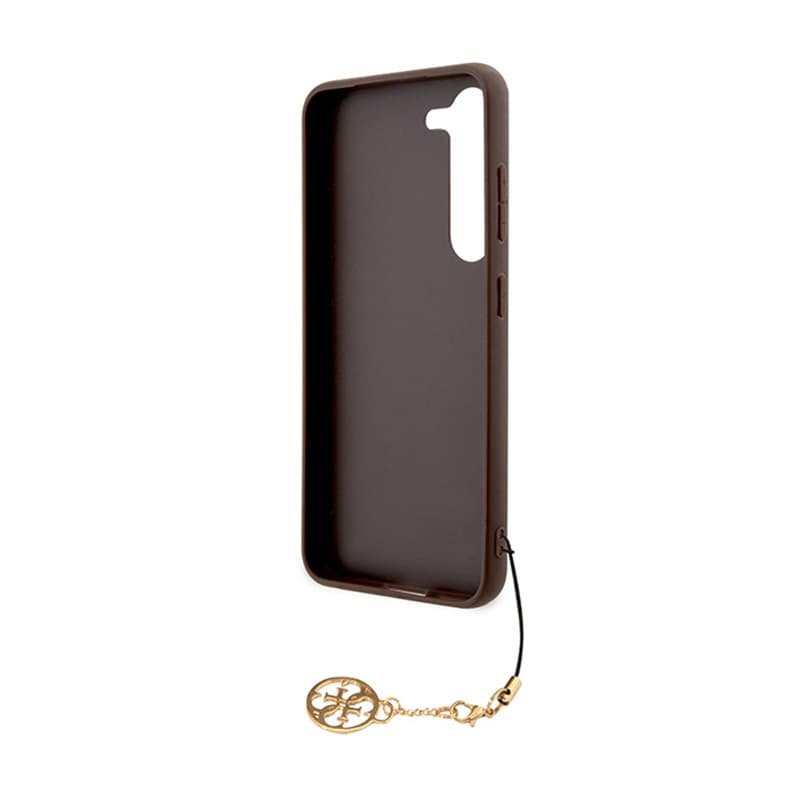 Guess 4G Charms Collection - Case Samsung Galaxy A35 5G (brown) 7