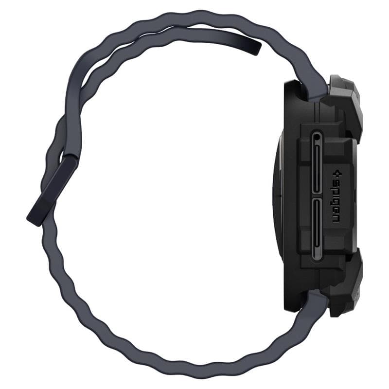 Spigen Rugged Armor - Case for Samsung Galaxy Watch Ultra 47 mm (2025/2024) (Matte Black) 4