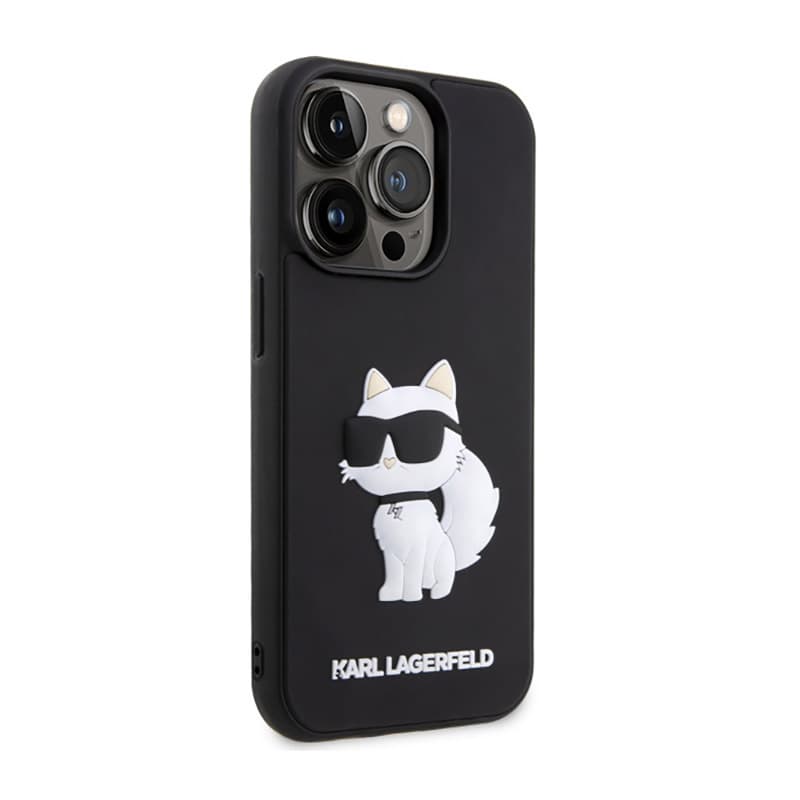 Karl Lagerfeld 3D Rubber NFT Choupette - Case for iPhone 14 Pro Max (Black) 4