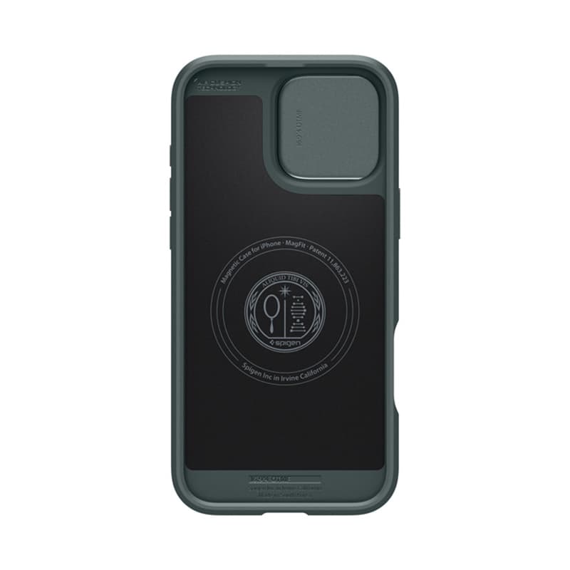 Spigen Optik Armor Mag MagSafe - Case for iPhone 16 Pro Max (Abyss Green) 4
