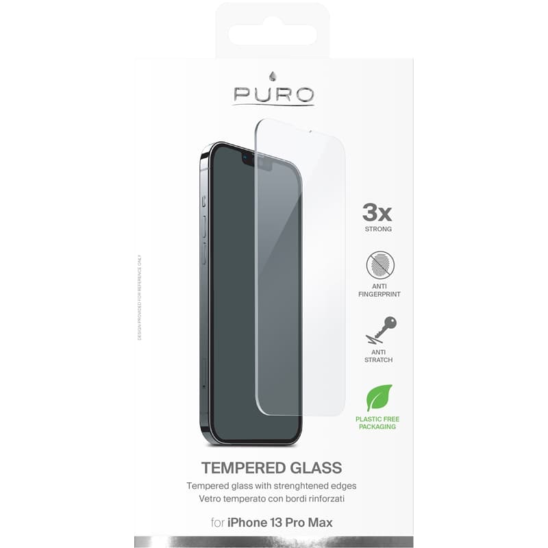 PURO Protective glass for the iPhone 14 Plus / iPhone 13 Pro Max screen 3