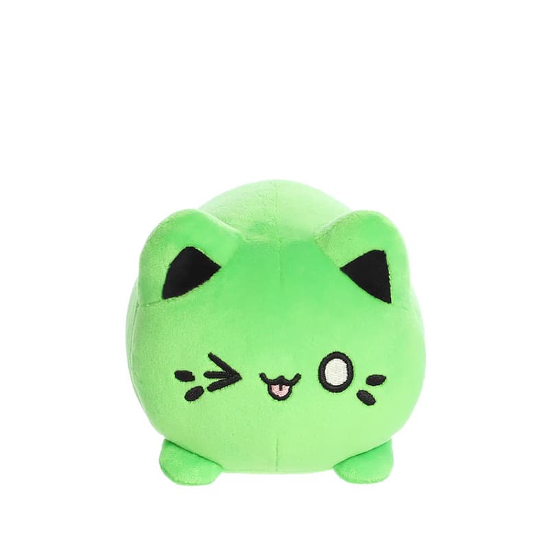 Tasty Peach - Plush Mascot 9 cm Toxic Green Meowchi 2