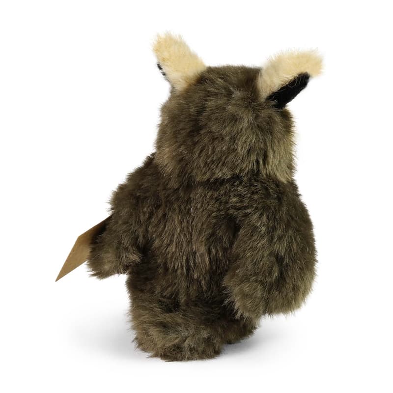 Rappa - Plush Realistic Toy Owl 13 cm Eco-Friendly 4