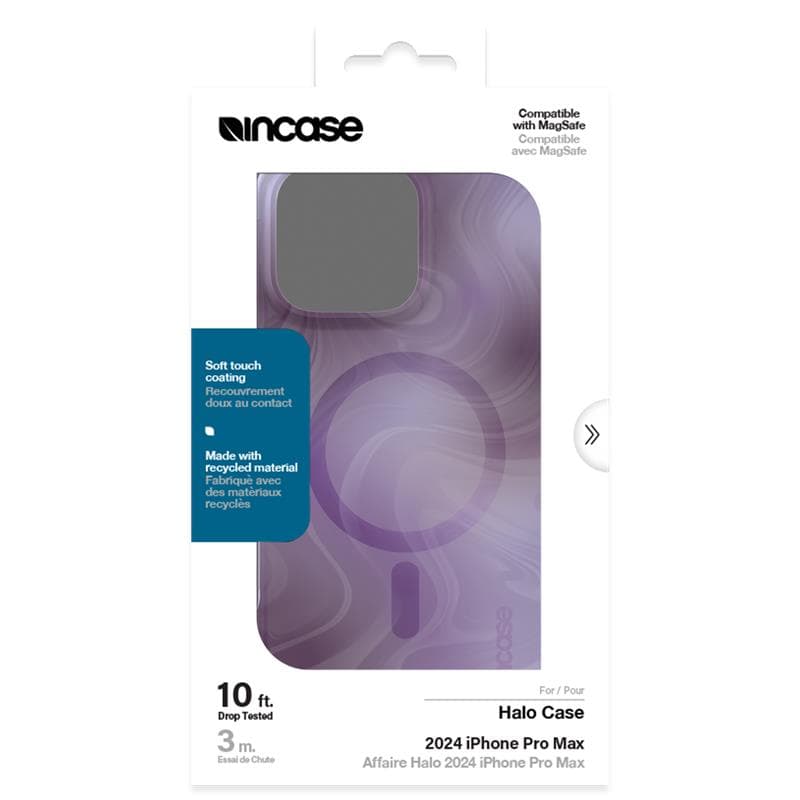 Incase Halo Case MagSafe - Case iPhone 16 Pro Max (Oil Slick Lilac) 6