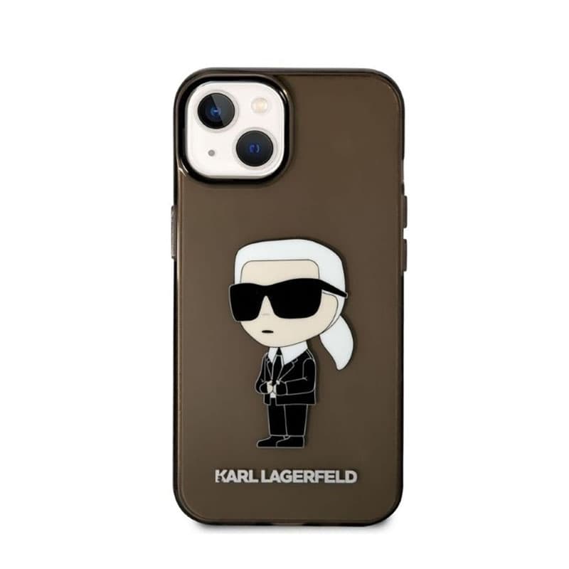 Karl Lagerfeld IML NFT Ikonik - Case for iPhone 14 Plus (Black) 3