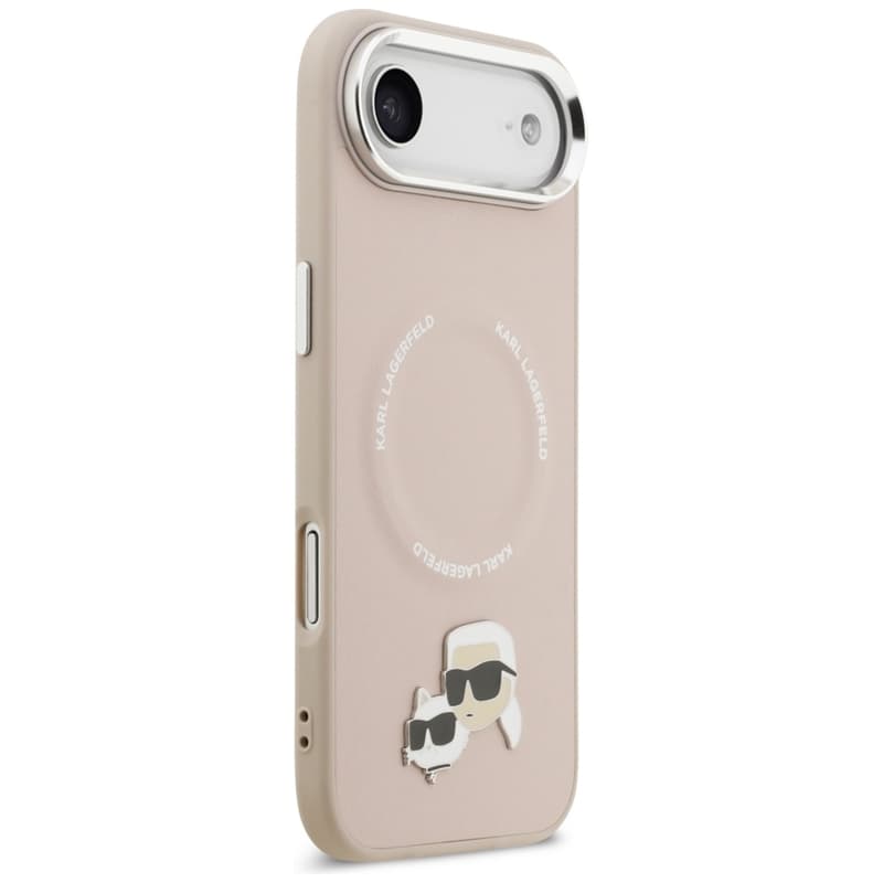 Karl Lagerfeld Karl & Choupette Pins MagSafe - Case iPhone Air (pink) 4