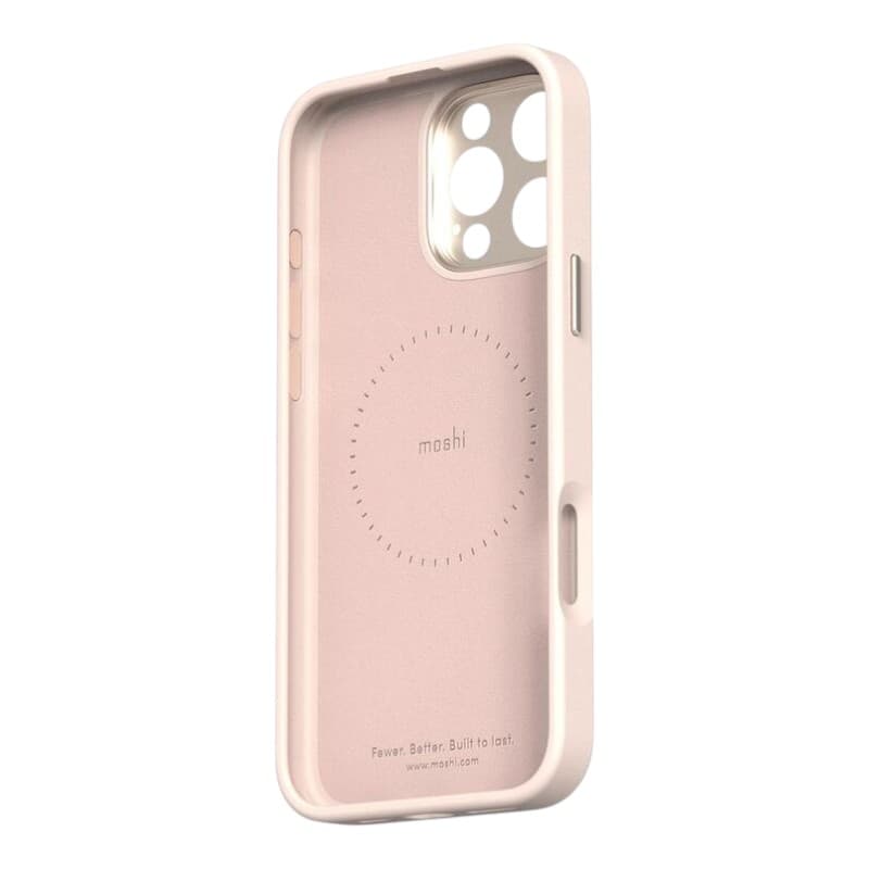 Moshi Kameleon MagSafe - Case for iPhone 16 Pro Max with Stand Function (Shell Pink) 2