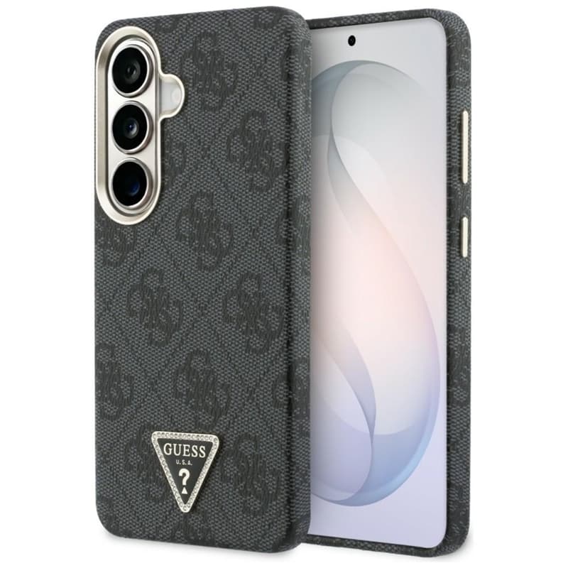 Guess 4G Triangle Logo MagSafe - Samsung Galaxy S26 Case (Black) 1