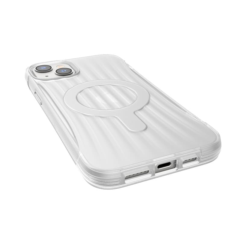 X-Doria Raptic Clutch MagSafe - Biodegradable case for iPhone 14 Plus (Drop-Tested 3m) (Clear) 2