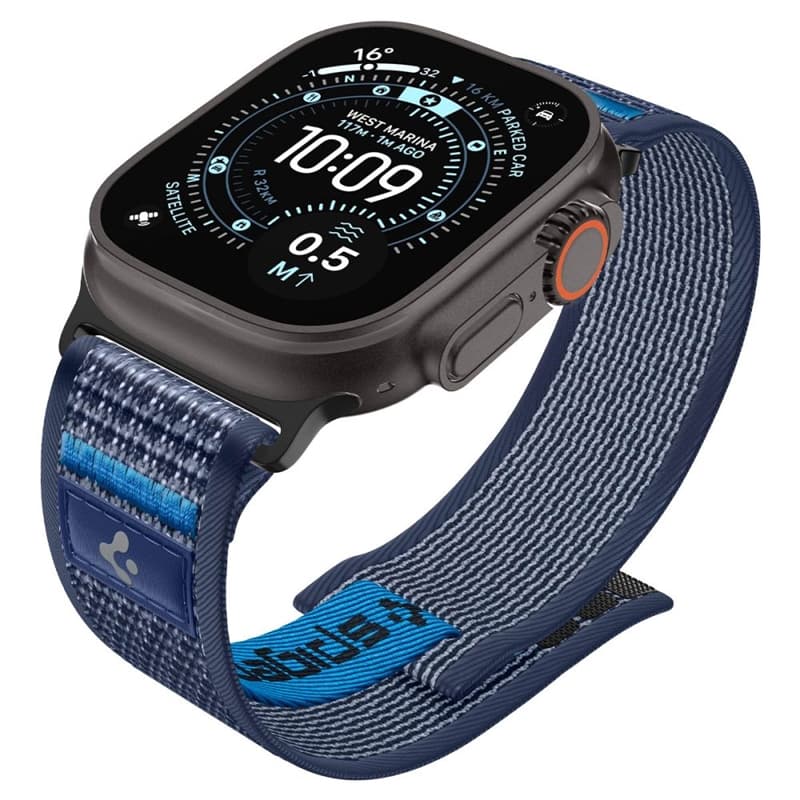 Spigen Athlex Air 2 - Apple Watch Strap 44/45/46/49 mm (Active Navy Blue) 5
