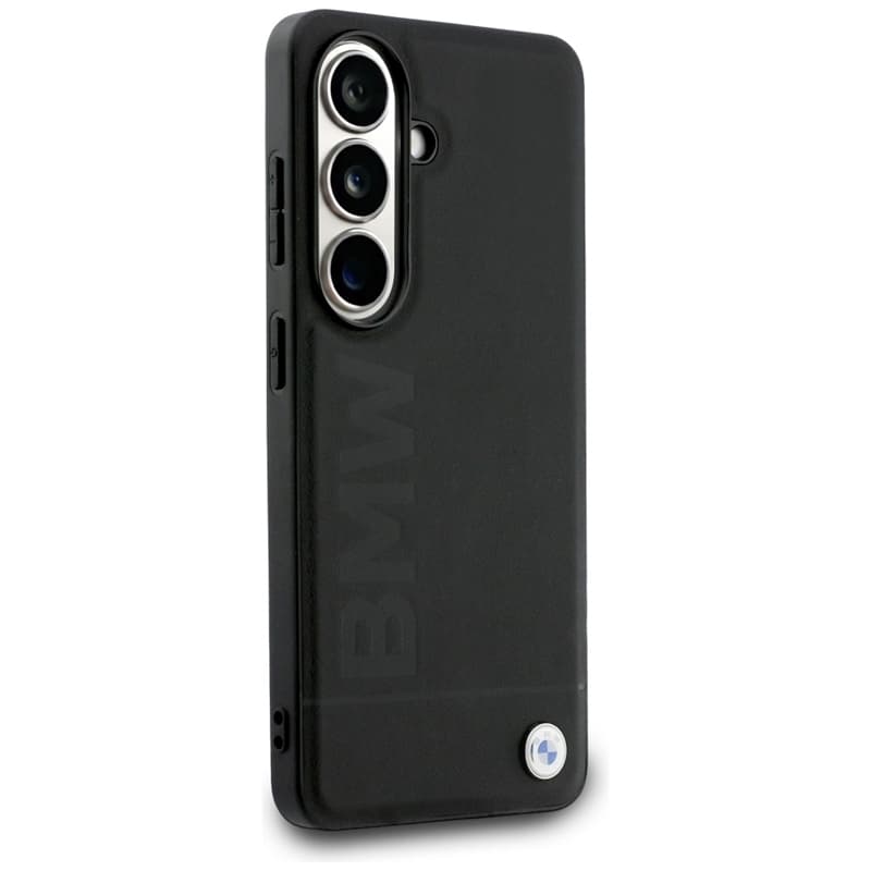 BMW Leather Hot Stamp MagSafe - Samsung Galaxy S26+ Case (Black) 4
