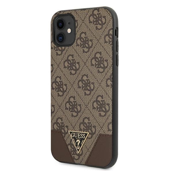 Guess 4G Triangle Collection - Cover iPhone 11 (Brown) 1