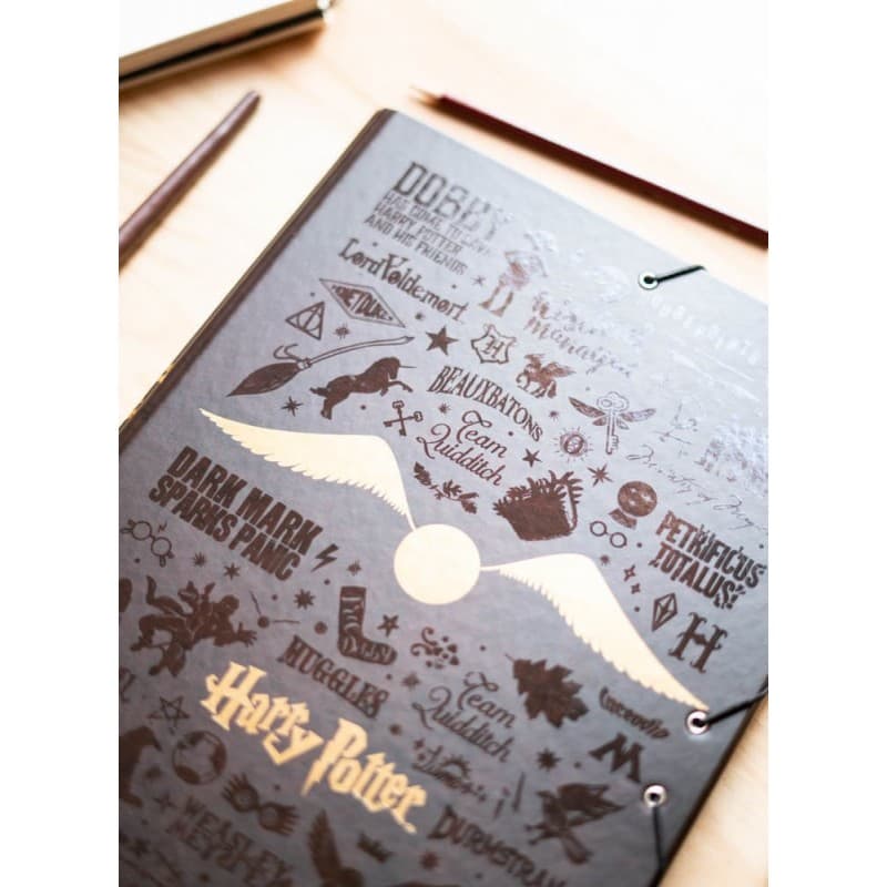 Harry Potter - Folder / folder with elastic band A4 (24 x 34 cm) 6