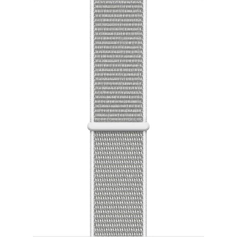 Crong Nylon - Sport Band for Apple Watch 44/45/46/49 mm (Silver Gray) 3