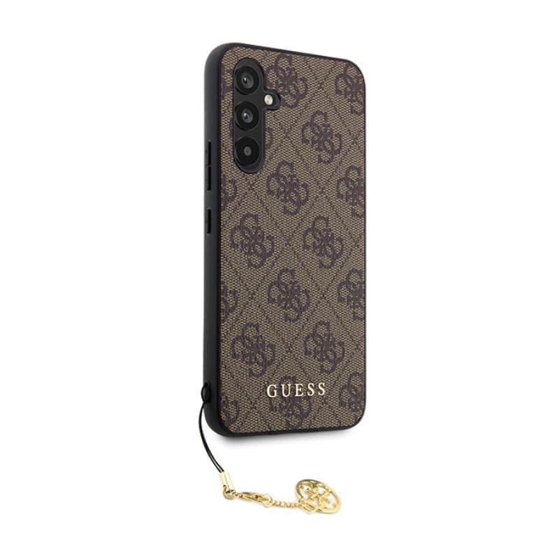 Guess 4G Charms Collection - Samsung Galaxy S23 FE Case (brown) 4