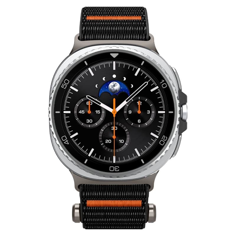 Spigen DuraPro Flex - Band for Samsung Galaxy Watch 8 / 8 Classic 40 / 44 / 46 mm (Black) 5
