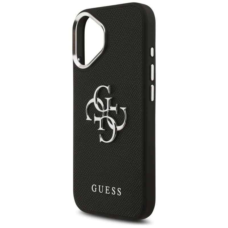 Guess Grained Big 4G Classic Logo - Case iPhone 17 (black) 6