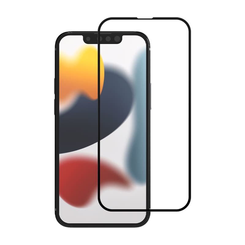 Crong 7D Nano Flexible Glass - Unbreakable 9H hybrid glass for the entire iPhone 13 mini screen 3