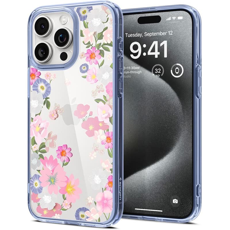 Spigen Ultra Hybrid - Case for iPhone 15 Pro (Blossom) 8