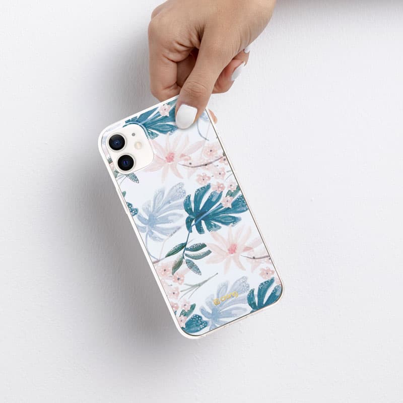 Crong Flower Case - iPhone 12 Mini Case (pattern 01) 5